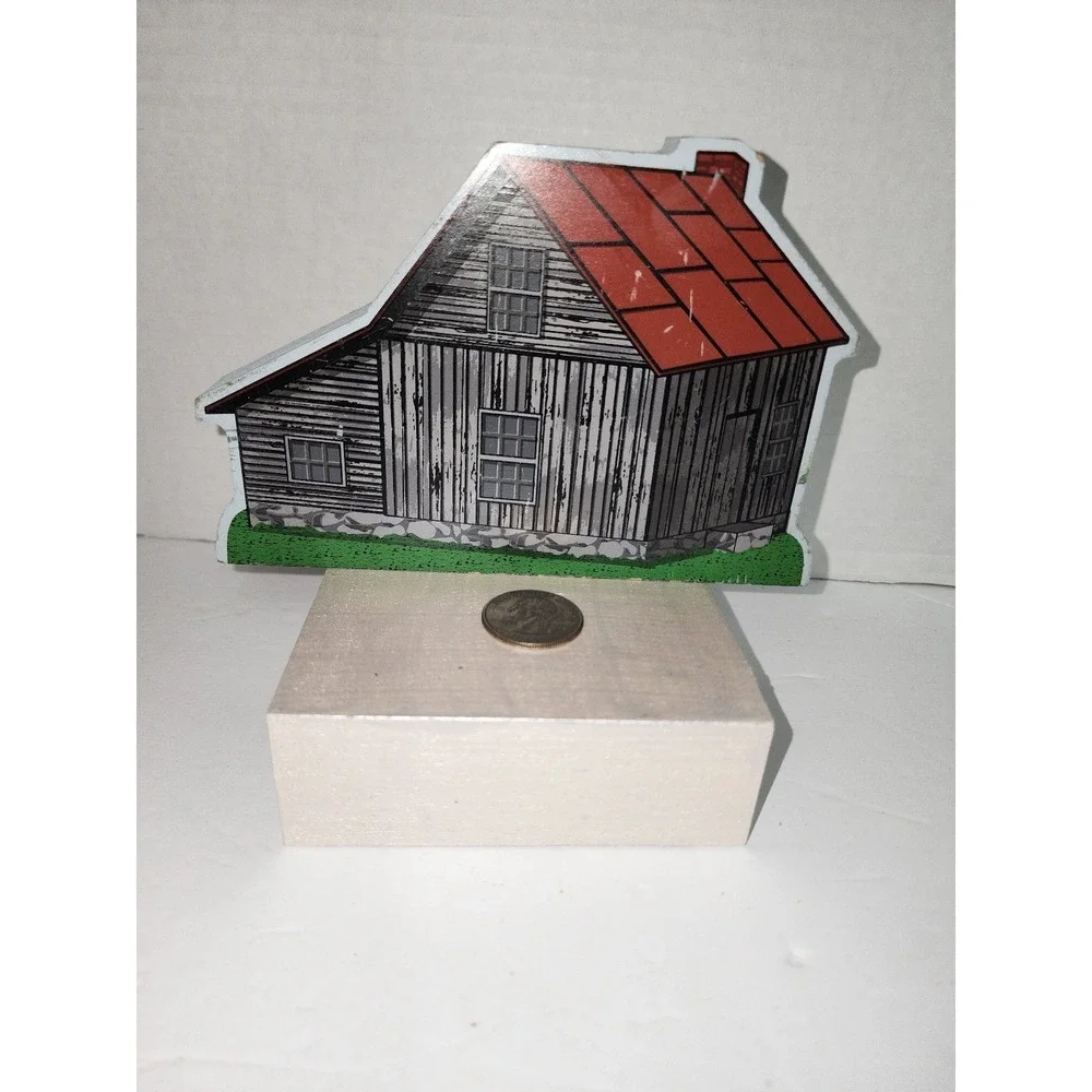 Jeremiah Talbott house, 1866 first house in Gretna Virginia vintage shelf sitter